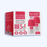 نانوتريت مزيل رائحه بالخوخ رول اون 50 مل (1+1) - Nabda Egypt